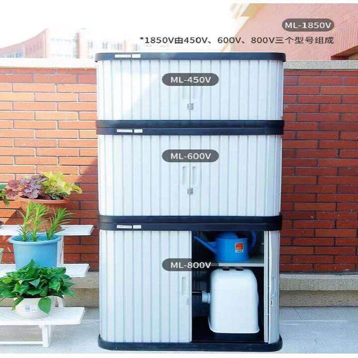 IRIS Balcony Garden Rainproof Tool Storage Outdoor Waterproof