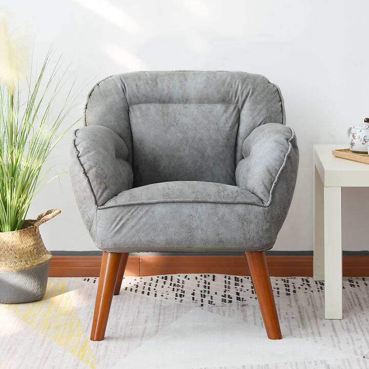 JapaneseStyle Fabric Faux Leather Nursing Sofa Bedroom Single Pregnant