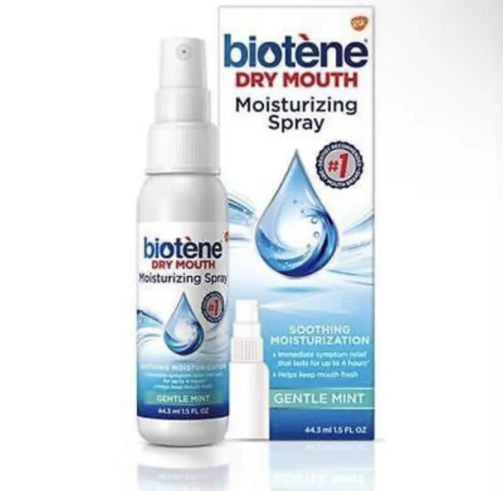 น้ำลายเทียม Biotene Moisturizing Mouth Spray 1.5 fl oz Lazada.co.th