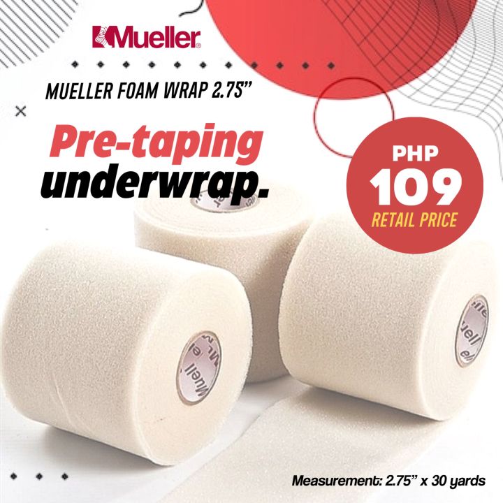 M-Wrap Pro-Trainer Foam Pre-taping Underwrap - Mueller