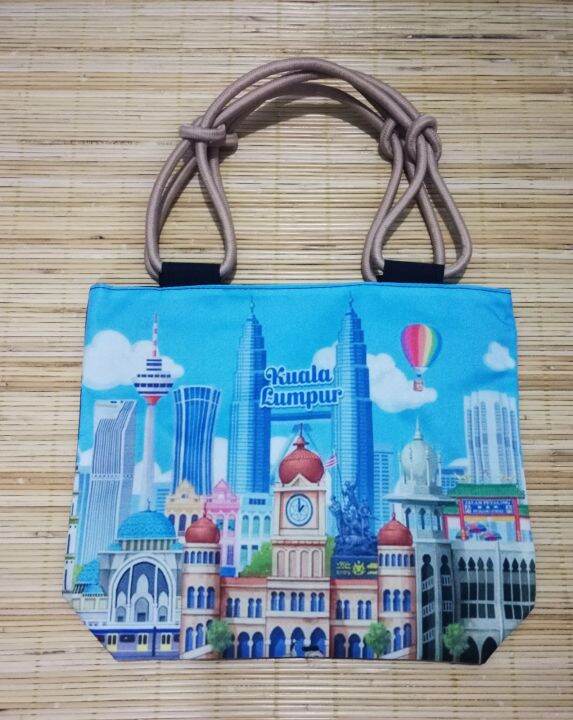 Tas Malaysia Tote Bag Malaysia Tas Souvenir Malaysia Totebag