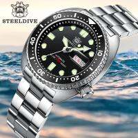 Steeldive SD-1972 Automatic NH36 day/date Mechanical Diver watch Sapphire glass Ceramic bezel 200m waterproof