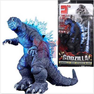 M-Moneytoys โมเดลซอฟ ก็อตซิลล่า งานแท้ (Godzilla 2001 Atomic Blast) ขยับได้ทุกข้อส่วน ความสุงประมาณ 17 cm