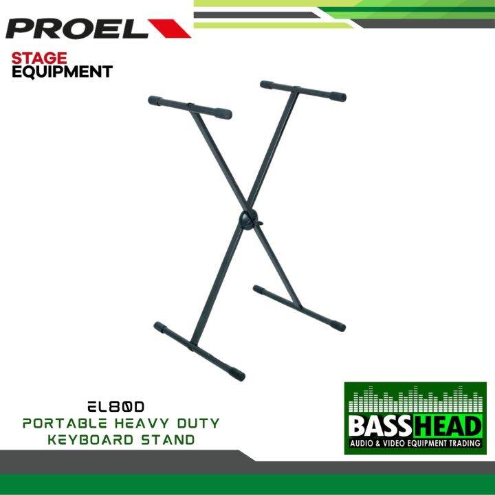 PROEL EL80D Portable Heavy Duty Keyboard Stand Lazada PH