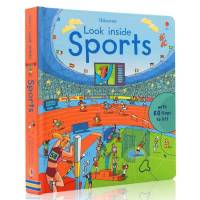 Usborne look inside sports หนังสือภาษาอังกฤษ หนังสือเด็ก หนังสือภาษาอังกฤษสำหรับเด็ก หนังสืออ่านนอกเวลา หนังสือเด็ก หนังสือ นิทาน