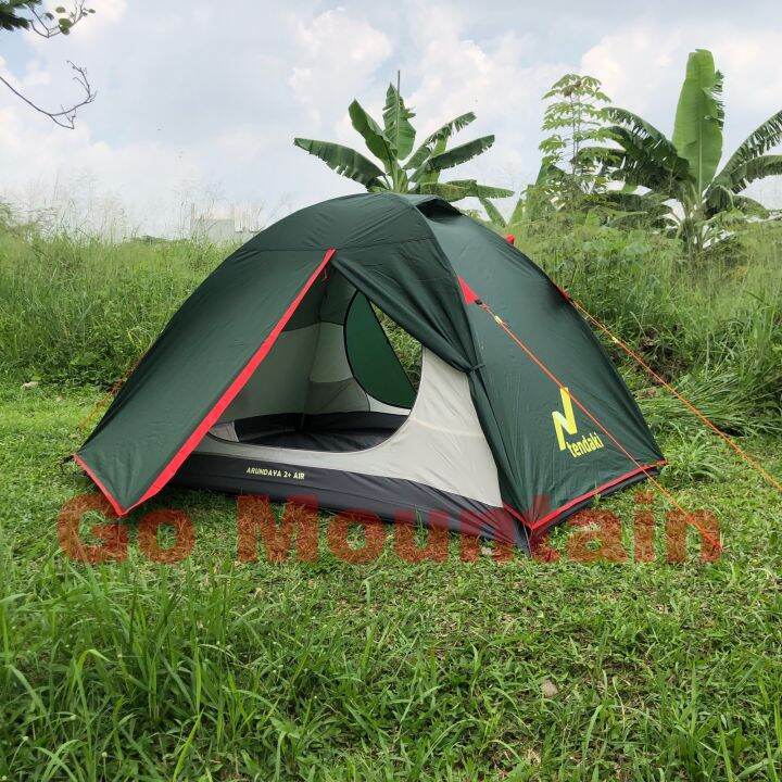 Tendaki Arundaya 2 Air Tenda Camping Kapasitas 2 Orang Frame Alloy Lazada Indonesia 4352