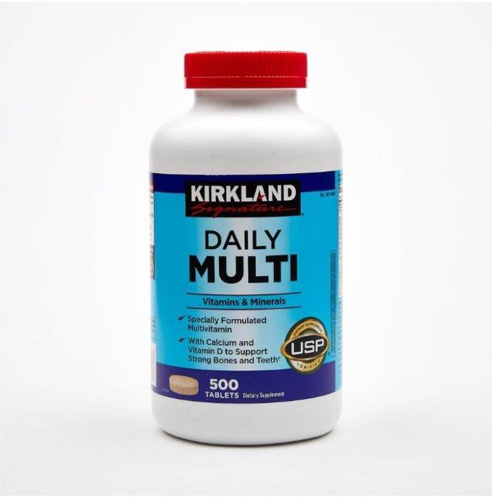 Kirkland Signature Daily Multi Vitamins & Minerals 500 Tablets EXP DEC
