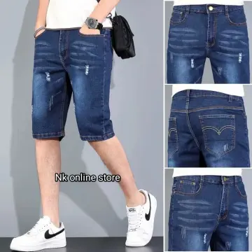 Shop Denim Jeans Men Short Skinny online - Jan 2024