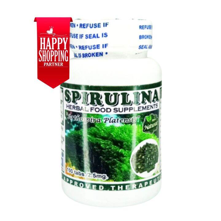Spirulina Tablets Herbal Food Supplement (100 Capsules X 2.5mg) Lazada PH