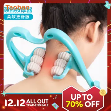 Manual Cervical Massage Clip Neck Roller Massager Neck and