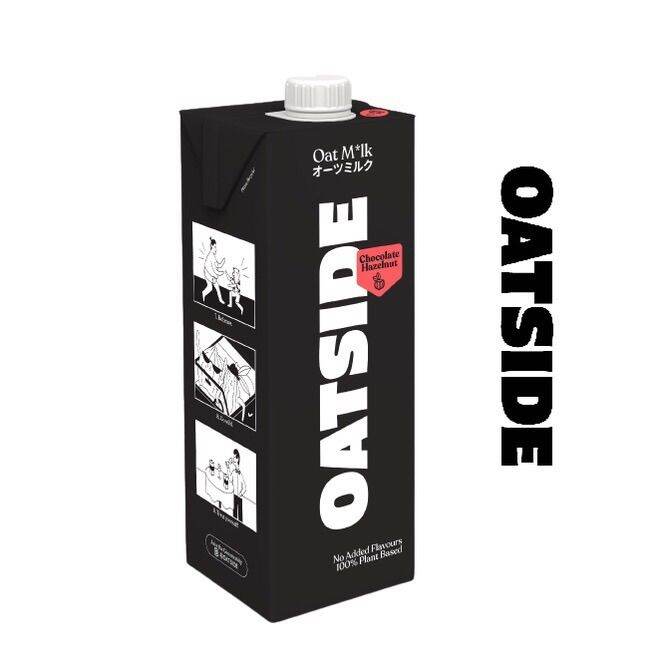 Oatside Oat Milk Chocolate Hazelnut 1 L Liter Oatmilk | Lazada Indonesia