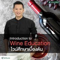 [Digital Coupon] "Introduction to Wine Education ไวน์ศึกษาเบื้องต้น" | คอร์สออนไลน์ SkillLane