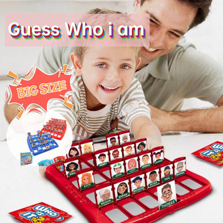 Who Is It Board Game Memory Training Parent Child Funny Family Guessing Games Funny Toys Classic Who Is It Board Game Memory Training Parent Child Funny Family Guessing Games Funny Toys Classic