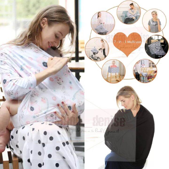 Breastfeeding cover Mother outdoor shawl feeding covers Lazada PH
