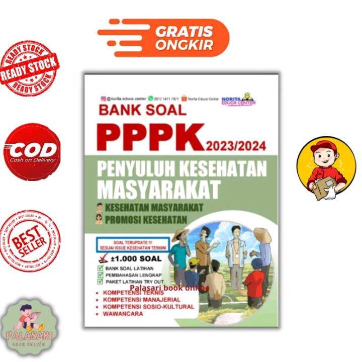 BUKU BANK SOAL PPPK PENYULUH KESEHATAN MASYARAKAT 2023 2024 | Lazada ...