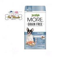 Jerhigh More อาหารเม็ดสำหรับสุนับสูตรใหม่ Grain Free รสแซลม่อน 500กรัม