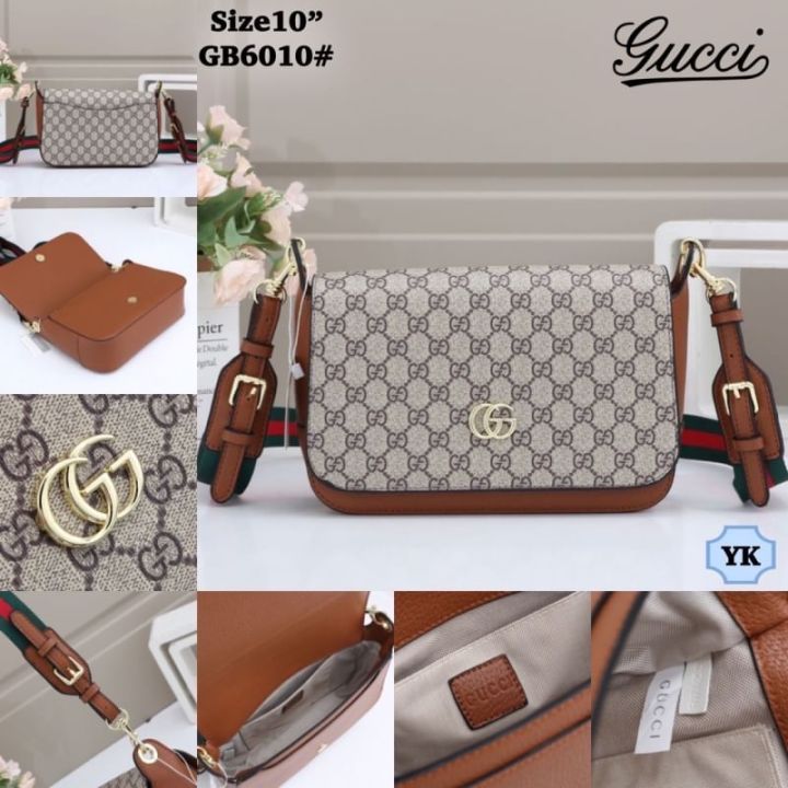 กระเป๋าสะพายข้าง-gucciiกุชชี่-size-9-toppremium