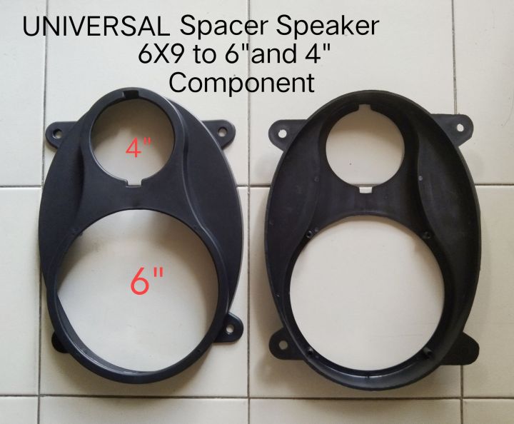 ฐานรอง ฐานลำโพง Universal Carradio spacer speaker 6X9 to 6"&amp;4" component set Suitable for TOYOTA HONDA NISSAN MITSUBISHI MAZDA FORD ISUZU SUBARU (price per pair)