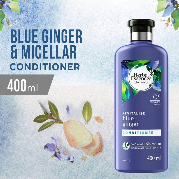 Herbal Essences Revitalise Blue Ginger Conditioner 400ml Lazada PH