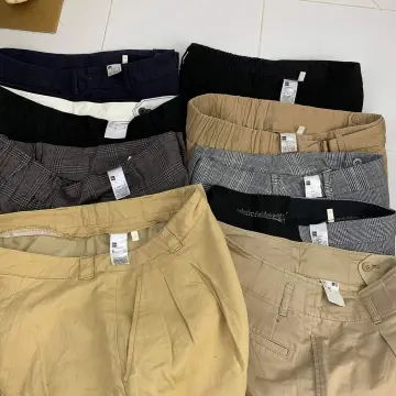 Shop Uniqlo Black Trouser Pants with great discounts and prices