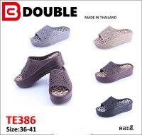 รองเท้าส้นตึกยี่ห้อdoubleรุ่นte386size36-41คละสี