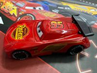 รถเหล็ก Lightning McQueen สีแดง ไลท์นิ่ง แม็คควีน Cars 4 ล้อซิ่ง...ซ่าท้าโลก มีลาน ขนาด 4x9 cm