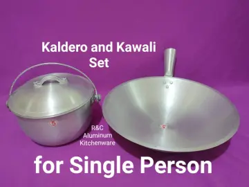 Eagle King Caldero set ( 3pcs. Kaldero set and 1pc. Kawali)