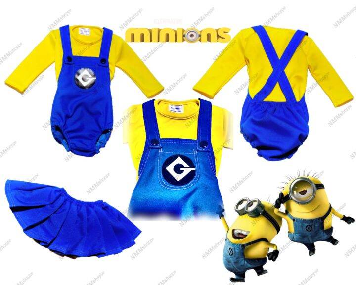 Minions costume boy/girl Lazada PH