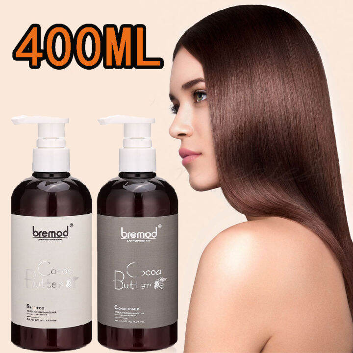 Shampoo Bremod Premium Cocoa Butter Shampoo/Conditioner Damaged Repair ...