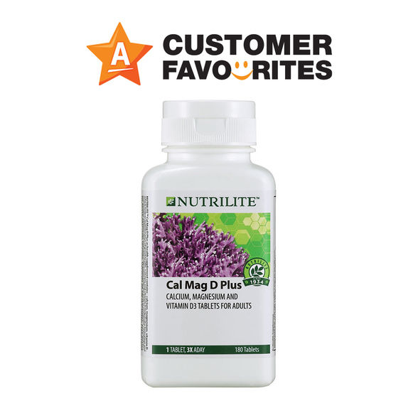 Amway Nutrilite Cal Mag D Plus 180 Tab Lazada