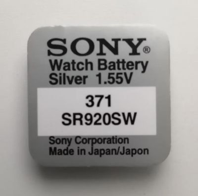 371 sr920sw ถ่าน แบตเตอรี่ นาฬิกา battery for watches SONY