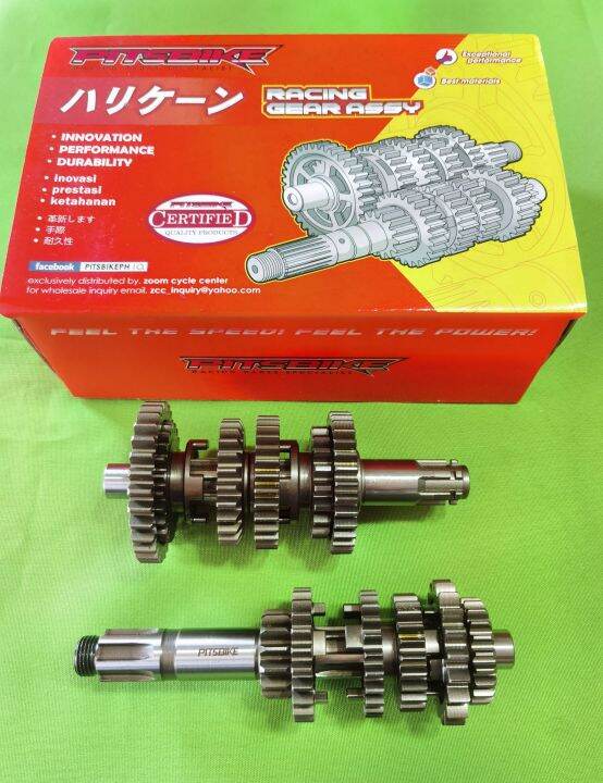 Complete gear set / Racing gear Raider 150 (500 Meters), Pitsbike