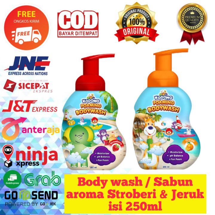 Kodomo Body Wash 250ml Foaming Pump Sabun Cair Bodywash | Lazada Indonesia