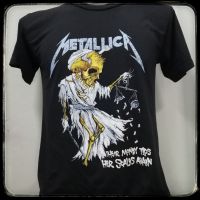 เสื้อ​วง​ Metallica ผ้า​บาง​50