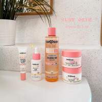 Soap and glory Glow With It 10% "Glow Skin Collection" ช่วยให้ผิวหน้ากระจ่างใส ไบร์ทขึ้นได้รับความชุ่มชื้นจริงในทุกตัว