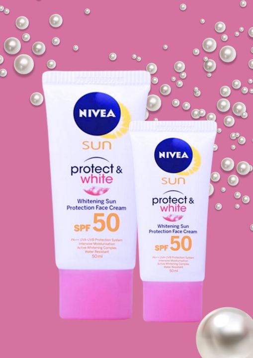 NIVEA SUN PROTECT and WHITENING EFFECT face cream 15ml | Lazada PH
