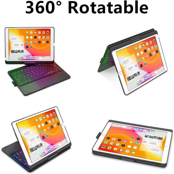 MD Backlit Bluetooth Keyboard for iPad Pro 11 2022 2021 2020/ iPad Air