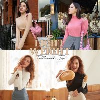 FLAT2112 FT221 : LIGHTWEIGHT TURTLENECK TOP เสื้อคอเต่า เสื้อคอเต่าแขนยาว เสื้อกันหนาว