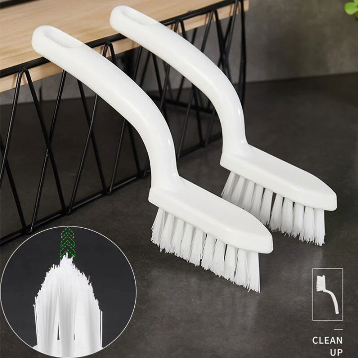 Multi - Function Bathroom Tile Floor Gap Cleaning Brush Window Groove  Cleaning Brush Convenient Household Corner Cleaning Tools