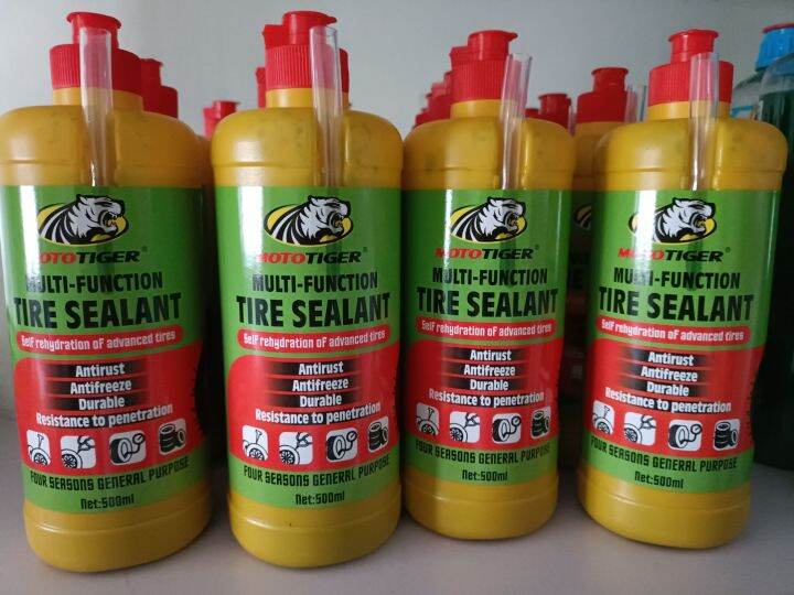 Moto Tiger Tire Sealant for Car and Motorcycle 500ml Lazada PH