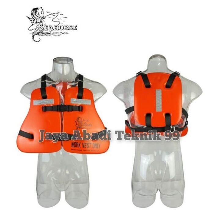 Pelampung Seahorse Work Vest Safety Life Jacket Original Lazada Indonesia