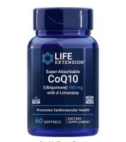 Super-Absorbable CoQ10 (Ubiquinone) with d-Limonene