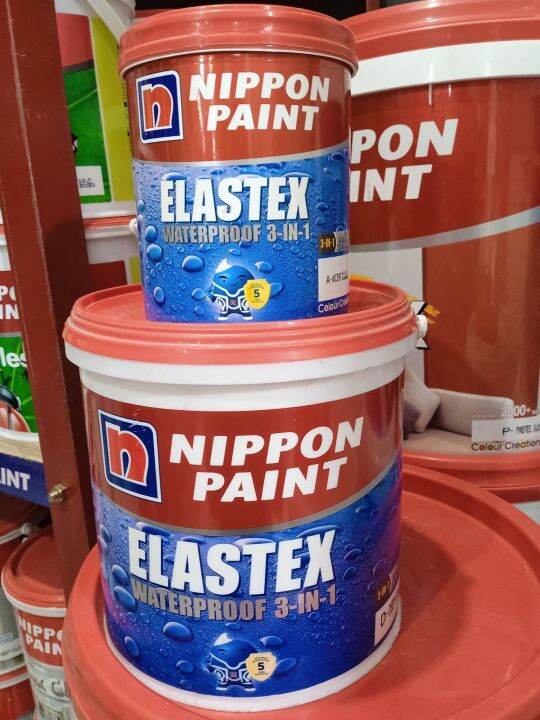 nippon paint elastex waterproof 3 in 1