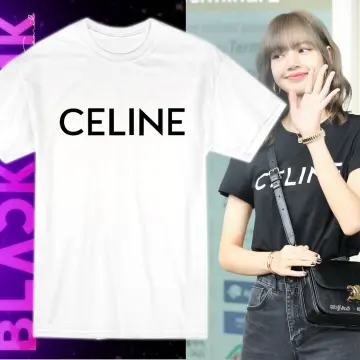 Shop CELINE Celine t-shirt in cotton (2X764671Q.01EA, 2X764671Q.38AW) by  _NOIR_