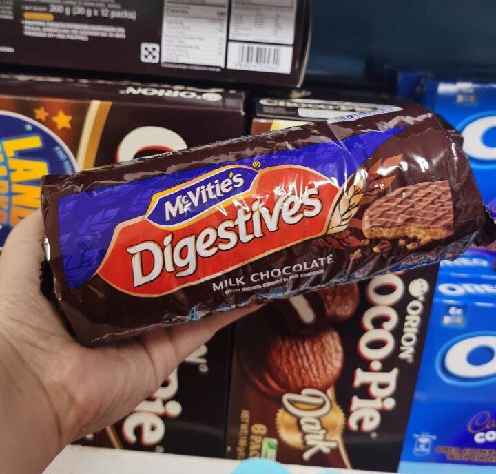 Mcvities Digestive Wheat Biscuits Covered In Milk/Dark Chocolate 300g