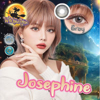 คอนแทคเลนส์ รุ่น Josephine สีเทา/ตาล Gray/Brown มีสายตาปกติ (0.00) เปลี่ยนแทนทุกเดือน