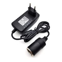 220V to 12V 2A Home Power Adapter Car Adapter AC Plug ( Black)