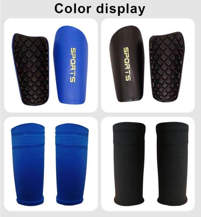 Soccer Shin Guards Youth Adult, Incl Shin Pads and Shin Guard Sleeves