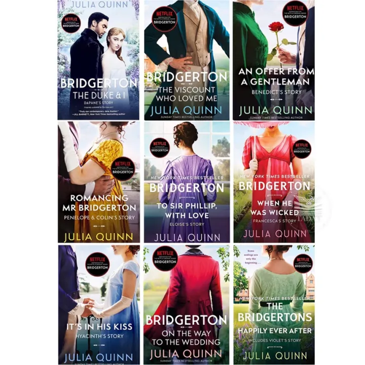 Bridgertons ,19 Books Lazada.co.th
