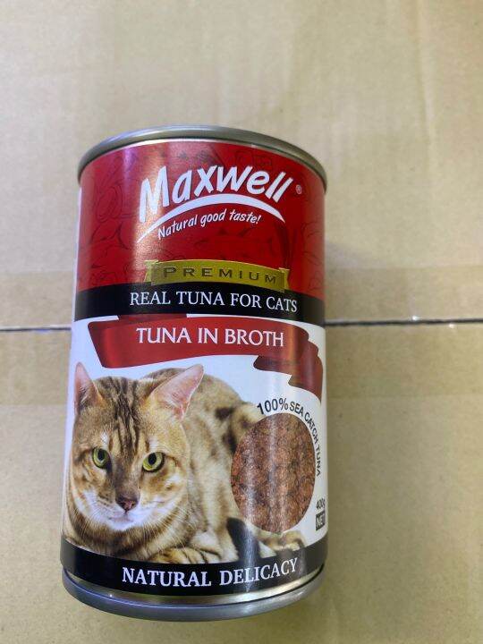 Maxwell for cat tuna in broth 400g Lazada PH